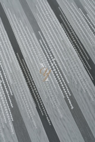 12p9512 Tül Perde V-fikse Ekru