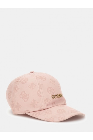 Guess Şakayık Baskılı Tamamı Beyzbol Kadın Pembe Şapka Aw5502pol01-pın Pembe
