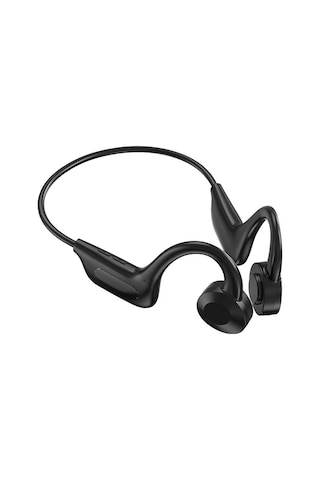 Skycity Kulak İçine Girmeden Kemiği İletimli Bluetooth Kulaklık, Spor İçin Kablosuz, Siyah Kutulu, Kaliteli Malzeme, Hafif Ve Dayanıklı