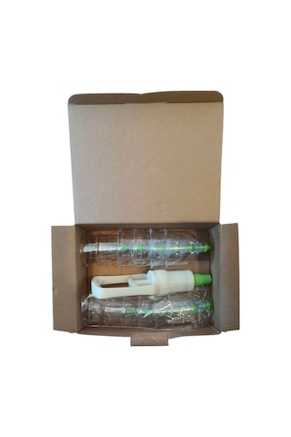 12 Li Hacamat Kupa Seti. 1 2 Parmak Pompa Hediye Çok Renkli