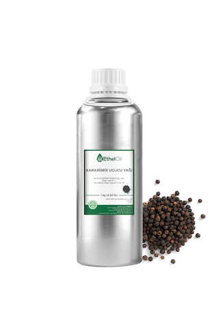 Karabiber Uçucu Yağı - 1 Kg - %100 Saf Ve Doğal Uçucu Yağ 1 KG