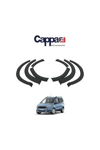 Cappafe Ford Courrier Çamurluk Dodik Uv Kat. Abs 8 Parça 14-18