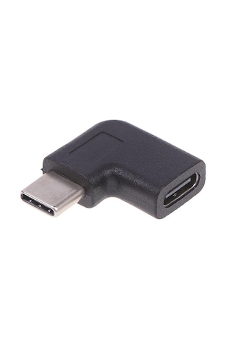 Lunatic 6044 Type C Dişi Erkek 90 Derece Dirsek 2in1 Çevirici Dönüştürücü Adaptör
