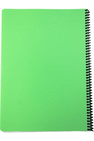 Mynote Flex A4 72 Yaprak Çizgili Spiralli Plastik Kapak Defter Pastel