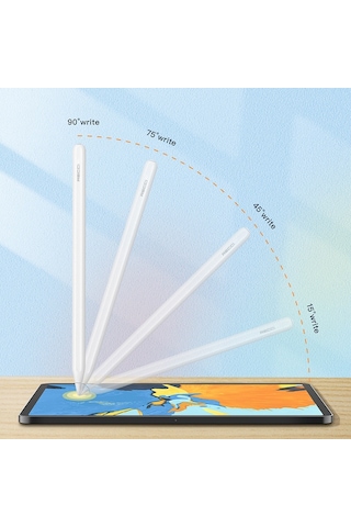 Dokunmatik Stylus Kalem Recci Rcs-s07 Palm-rejection Eğim Özellikli Çizim Kalemi Apple Uyumlu iPad  Modelleri İçin