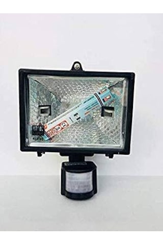 300W Halojen Sensörlü Projektör Horoz Siyah 300W Halojen Sensörlü Projektör Horoz Siyah