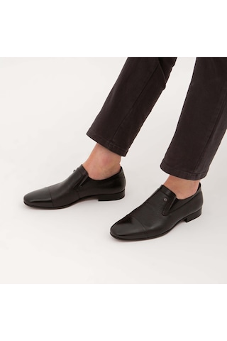 Tamer Tanca Erkek Hakiki Deri Siyah Makosen Ayakkabı 221 20472k Erk Ayk Sk21-22 Syh Mlk/syh Gyk Siyah