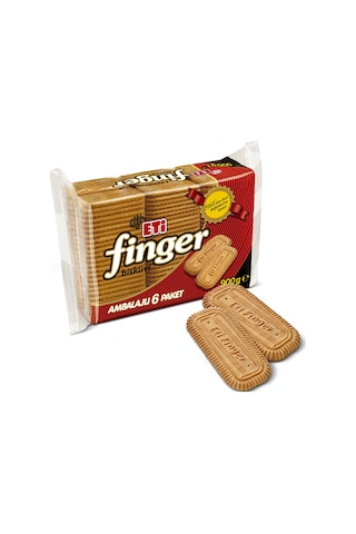 Eti Finger Bisküvi 6'lı 5 x 900 G