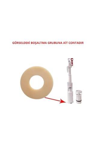 Kale Versus Gömme Rezervuar Boşaltma Grubu Contası Bej