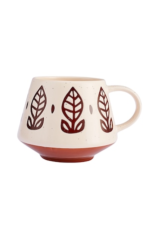 Emsan Ethnic Grass Kupa 480 ML Kahve