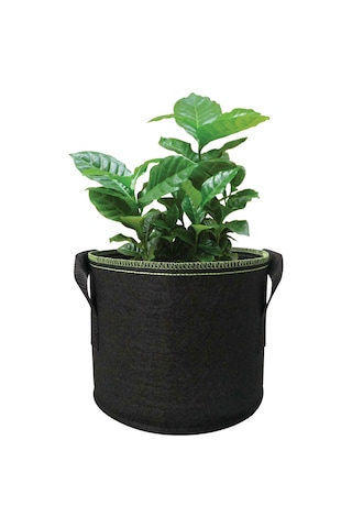 Yifomall "50 Galon Sağlam Dokunmamış Kumaş Saksı - Kök Hava Alır, Sebze Çiçek Yetiştirme İçin Dayanıklı Taşınabilir Torba"