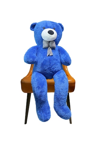 160 Cm Sevgiliye Özel Romantik Dev Boy Papyonlu Peluş Ayı- % 100 Yerli 001