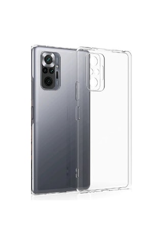 Xiaomi Redmi Note 10 Pro Seffaf Tipali Yumusak Slikon Kilif 560396731