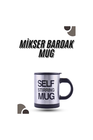 Karıştırıcı Özellikli Mikser Bardak Kompakt Taşınabilir Mug Renkli