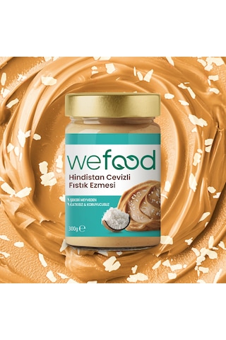 Wefood Hindistan Cevizli Fıstık Ezmesi 300 Gr 8683347036912