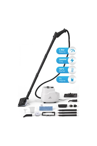 PiranTech CB-103A 2000 W Güçlü Buharlı Temizlik Makinesi