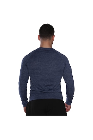 Musclecloth Pro Stretch Uzun Kollu T-Shirt Lacivert