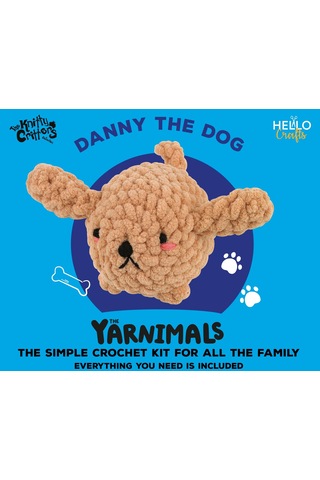 Bakgelal Amigurumi Köpek Yapım Kiti Başlangıç Seviyesi Tığ Örgü Seti Çocuk Ve Yetişkin Hobi Seti