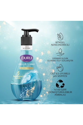 Duru Okyanus Tazeliği Sıvı Sabun 3 x 500 ML