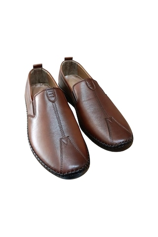Castle Black 71101 Erkek Hakiki Deri Comfort Ayakkabı Taba Siyah