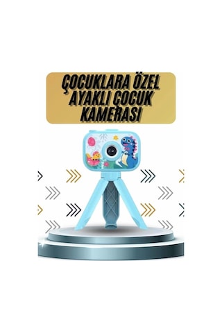 Ayaklı Çocuk Kamerası Tripodlu Mini 1080p Hd Çocuk Kamera