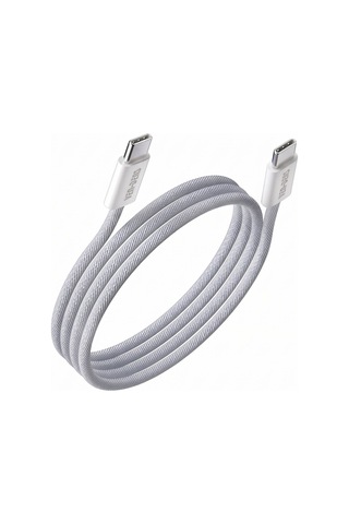 Ven-dens Vd-dca04 60 W Pd Type-c To Type-c Manyetik Hızlı Şarj Ve Veri Kablosu, 1 Metre, Mavi