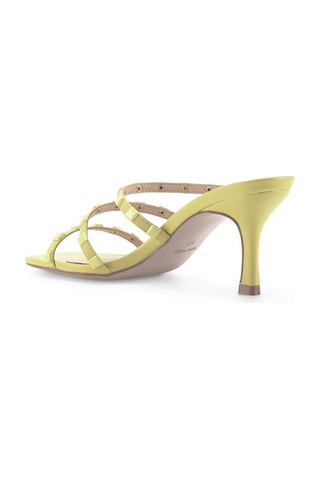 Nine West Vıra 3fx Sarı Kadın Topuklu Terlik 000000000101337748 Sarı