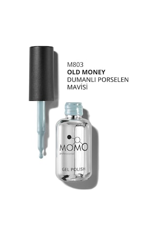 Kalıcı Oje M803, Dumanlı Porselen Mavisi, 10 Ml