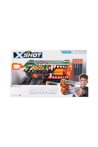 X-shot Skins Griefer Dart Fırlatıcı 12 Dartlı - S00036561