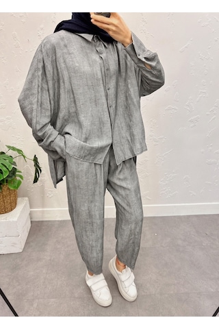 Kadın İkili Takım Gri