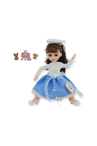 Anbibi Premium Bebek Hareketli Aksesuarlı - Wx197-1-mavi Lisinya