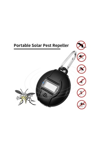 Moly Yüksek Güçlü Güneş Enerjili Ultrasonik Haşere Kovucu - Usb Şarjlı, 40-60 M², 48 Saat Çalışma Süresi