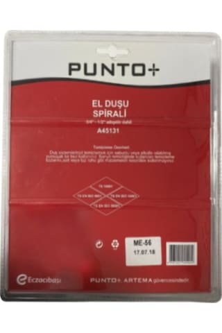 Punto Spiral Duş Hortumu 150 Cm A45131 Diğer