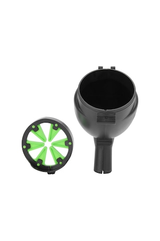 Aubyhe Siyah Dayanıklı Plastik Paintball Hoparı - 200 Top Hacmi, Hızlı Besleme Ve Darbeye Dayanıklı Kapaklı Aksesuar Seti Çok Renkli