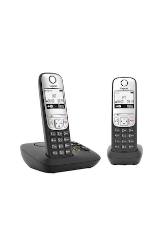Gigaset A690A Duo 2 Ahizeli Telesekreterli Telsiz Telefon