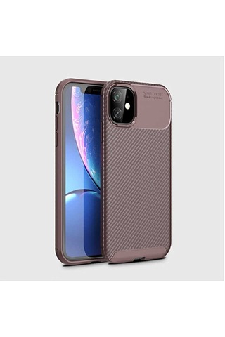 Apple Uyumlu iPhone 11 Kılıf Zore Negro Silikon Kapak Siyah