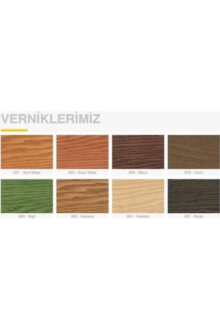 Gen Ahşap Verniği Kestane 1Kg