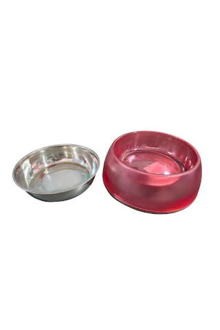 Aquahome Plastik Yuvalı Çelik Mama Kabı 96 Oz Taban 27 Cm