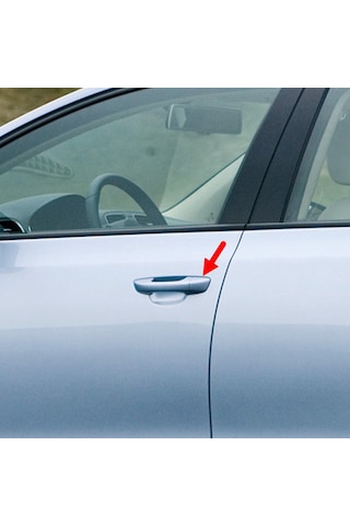 VW Scirocco 2009-2018 Sol Ön Kapı Kolu Kapağı Bademi 1K8837879