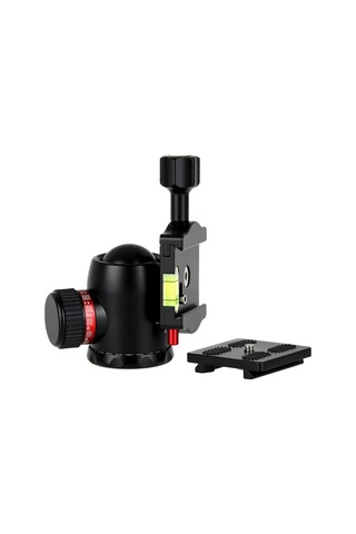 Jusino Bt-02 Profesyonel Tripod Kafası Aluminyum Siyah