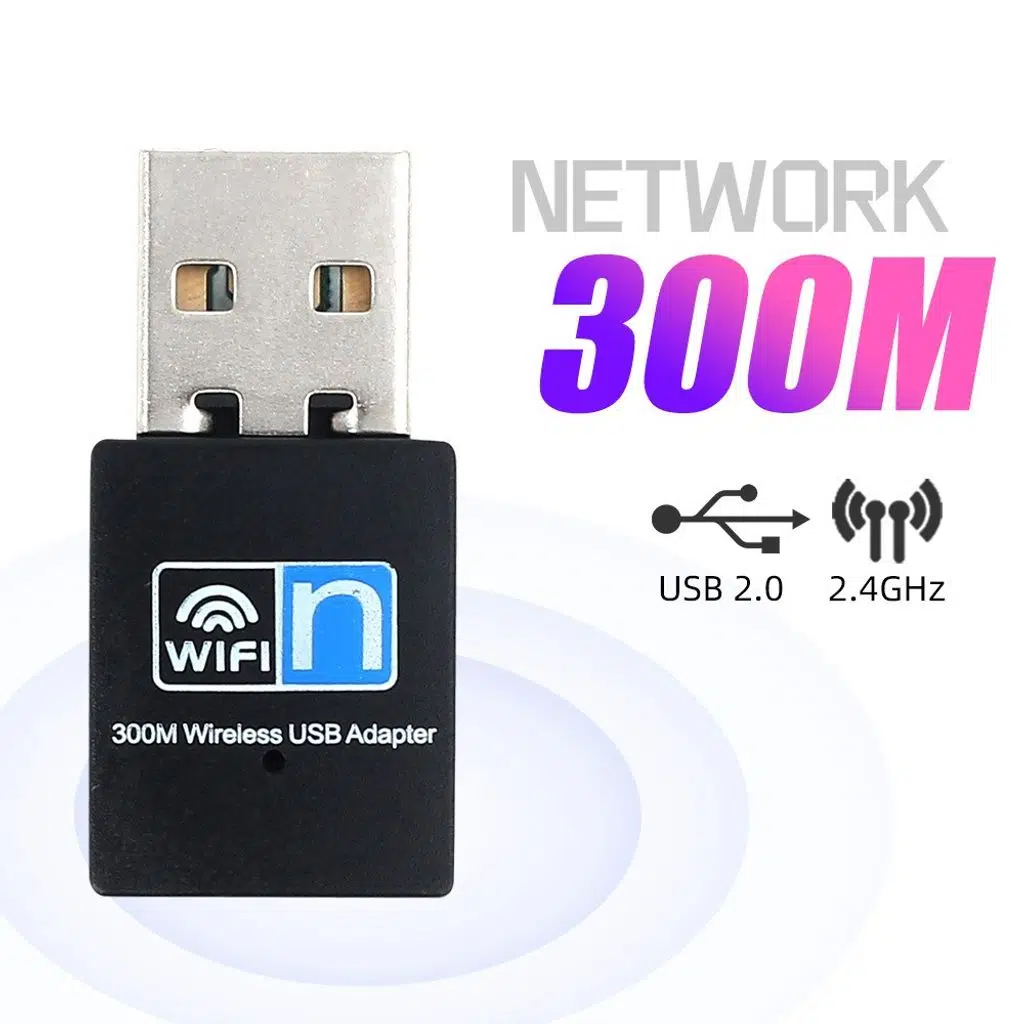 Nbtech Nb-wf2233 Usb 2.0 300mbps 2.4ghz Kablosuz Ağ Adaptörü Wi-fi Alıcı