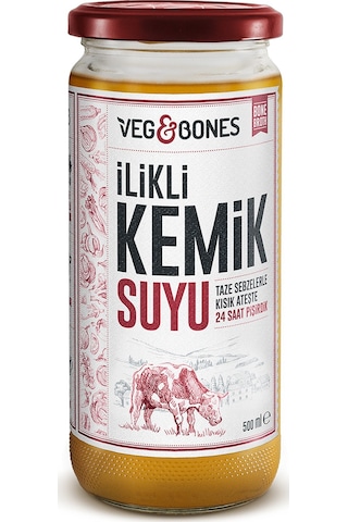 Veg&Bones İlikli Kemik Suyu 6 x 500 ML