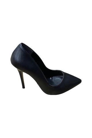 White Line Kadın İnce Topuk Stiletto Siyah - 808525588 Siyah