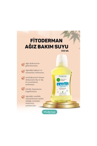 Fitoderman Lauradenti Ağız Bakım Suyu 300 ML