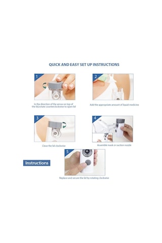 Medikaltec Air Pro 3 Nebulizator El Tipi Mini Mobil Şarjlı Nebülizator Sessiz Mesh Mobil Nebül Yeni
