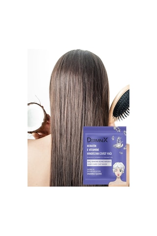 5'li Keratin Ve E Vitamini Hindistan Cevizi Yağı Bone Saç Maskesi Seti Set