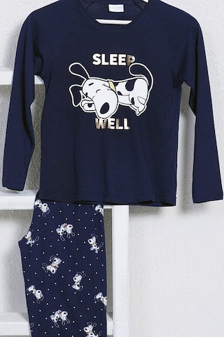Vienetta Erkek Çocuk O Yaka Reglan U.Kol Pijama Takım1714,3-7 Yaş