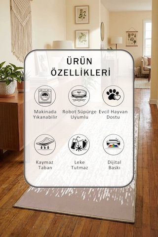 Yıkanabilir Yolluk 89 Vizon