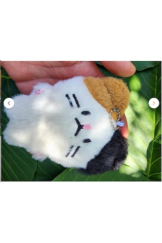 Pepikon Kpop Skzoo Enhypen Peluş Oyuncak Anahtarlık 10cm Beyaz - Kahverengi