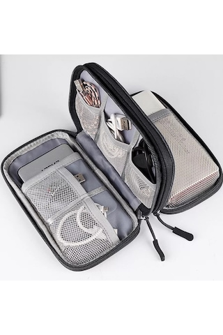 Shine Love Aksesuar Ve Kablo Saklama Çantası 164856488 Siyah